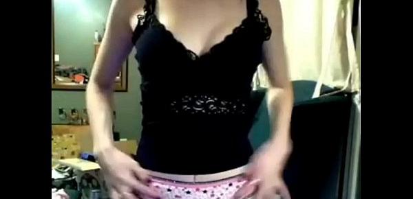  Miss Liz Vicious Cam Show Big Pink Dildo Masturbation